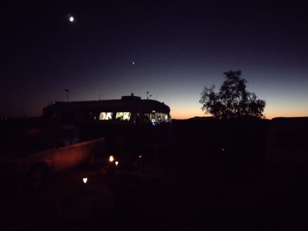 CDI at Sunset in Tonopah